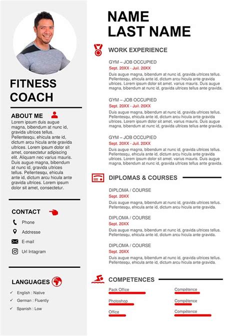 sports coach resume pdf.